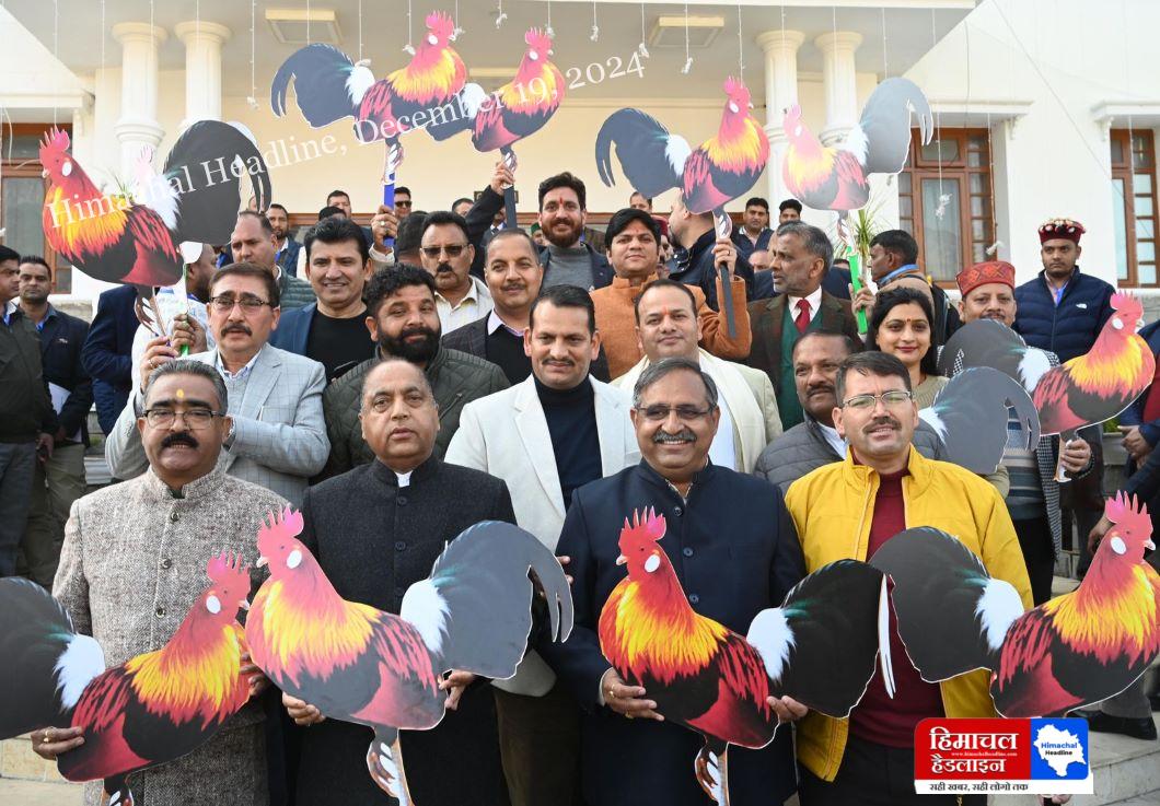 Former Chief Minister and Leader of Opposition Jai Ram Thakur The government is steeped in corruption from top to bottom: Jai Ram Thakur If the government is not involved then why is there silence on corruption allegations Due to fear, the government is unable to take action against the officials