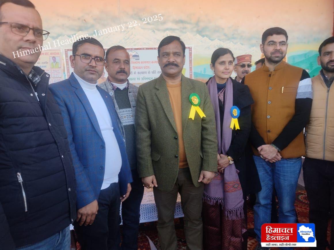 Congress government works for the upliftment of common people: Captain Ranjit Singh Workers Welfare Board will benefit workers with 13 schemes: Nardev Kanwar Building and Other Construction Workers Welfare Board organized a program in Sujanpur