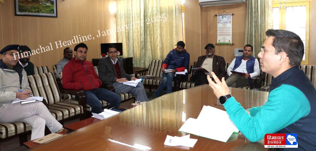 Public Works Department should fix the black spots - Rohit Rathore Additional Deputy Commissioner said in the meeting of District Road Safety Committee 268 black spots have been identified in the district
