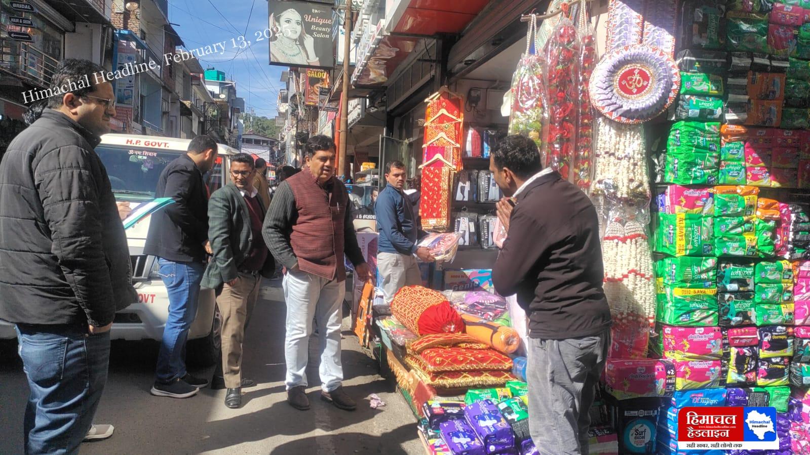 As soon as the district administrative officers removed the encroachment and moved ahead, immediately after that the encroachers again displayed their goods in front of their shops and no action is taken against the rich people.