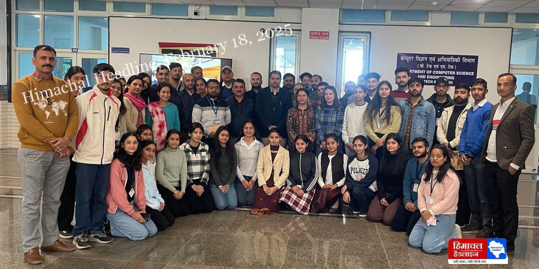 Participants learnt the importance of magnetic nanotechnology in the areas of health and water management