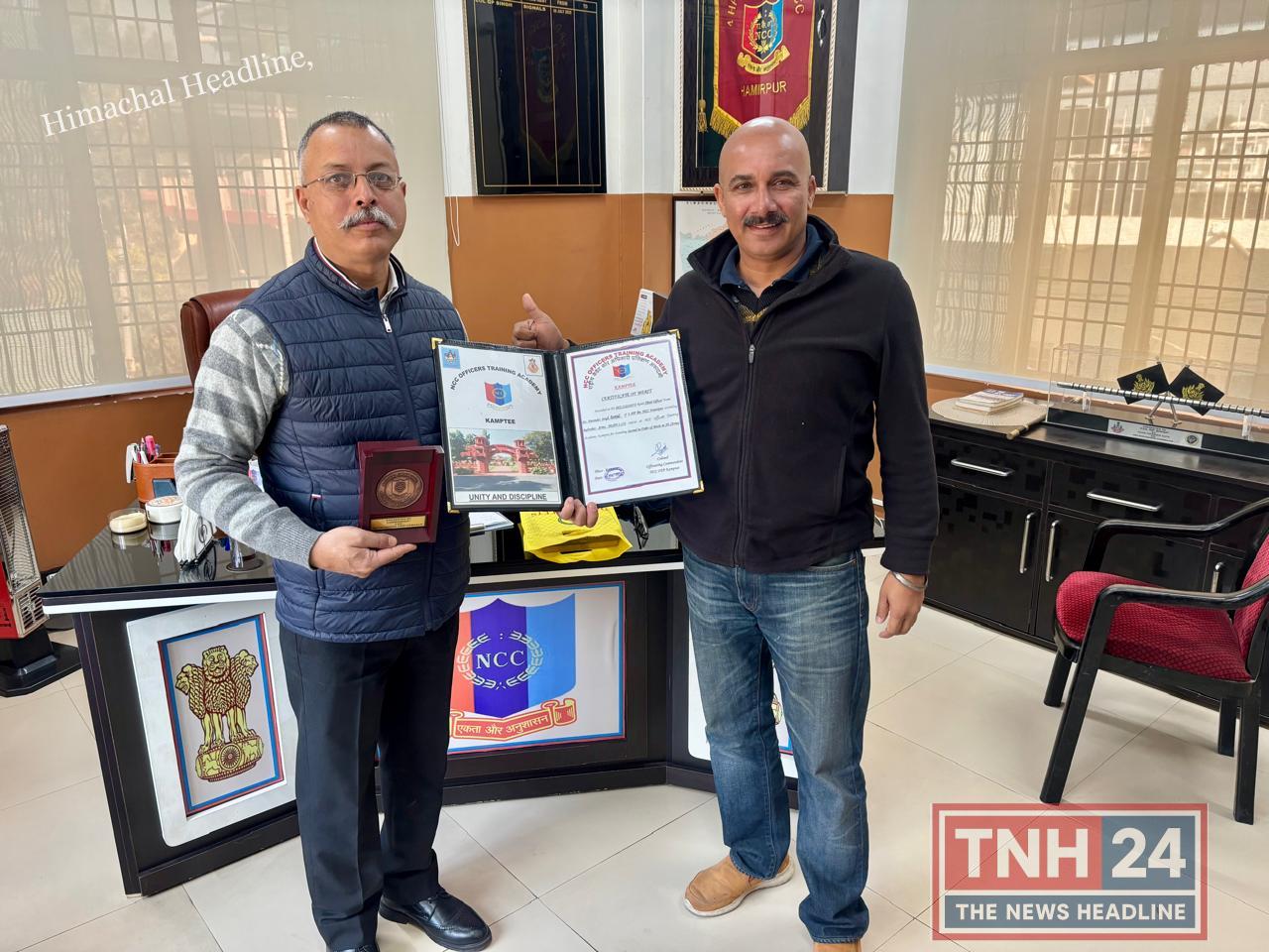 देशभर के 520 एएनओ में हिमाचल के डॉ. देविंदर सिंह बन्याल ने बाज़ी मारी, राष्ट्रीय रिफ्रेशर कोर्स में दूसरा स्थान प्राप्त किया