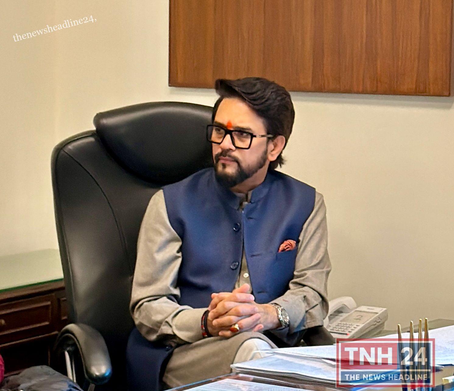 अगले 25 वर्षों में विकसित भारत के सारथी हैं युवा साथी: अनुराग सिंह ठाकुर