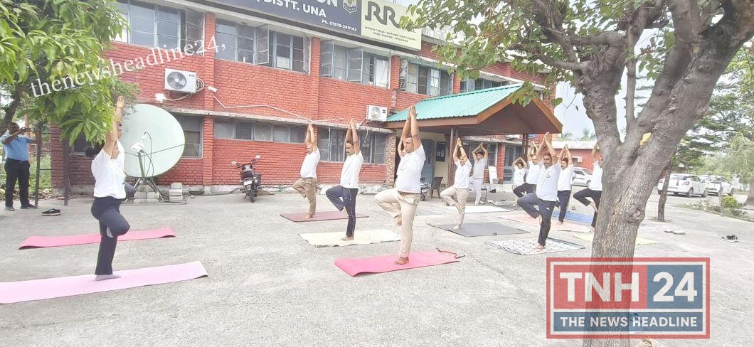 Events organized in the Amb-Gagret area to mark International Yoga Day and World Environment Day.