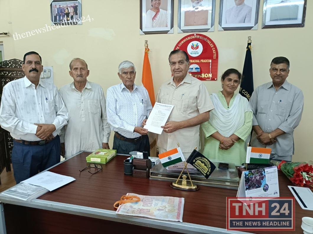 राज्य एससी आयोग के अध्यक्ष से श्मशान घाटों के निर्माण की मांग को लेकर मिला प्रतिनिधिमंडल